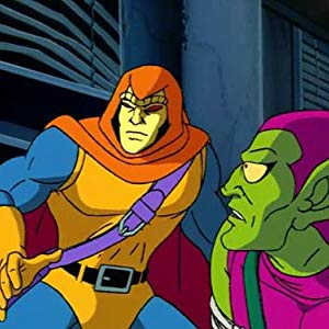 Norman Osborn, Green Goblin, Guard#2, Masked Leader#3, Old Man, Security Guard